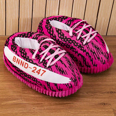 Men's Puffy Slipper Lace Up Home Slipper