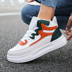 Sporty Skate Shoes for Women Non slip Walking Shoes