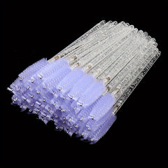 25 Pcs Spoolies Mascara Eyelash Wands Brush For Eyelash Extension