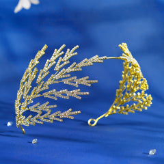 Golden Leaf Headband Hairband Party Favor Decorations