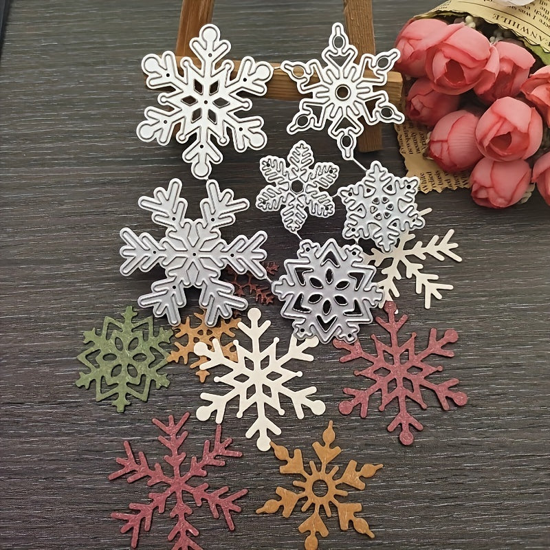 1pc Snowflakes Metal Cutting Dies Stencil for Card Making DIY Scrapbooking