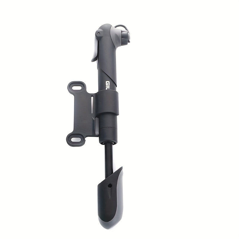 Portable Bicycle Frame Pump with Intelligent Valve and Ball Pump Needle