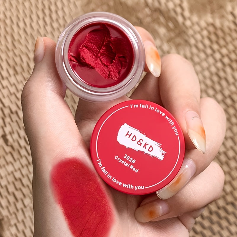 Canned Jelly Lip Mousse Matte Velvet Lip Glaze Non stick Cup Lip Tint
