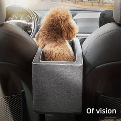 Soft Dog Car Seat Washable Travel Bag for Small Dogs Comfortable Booster Seat