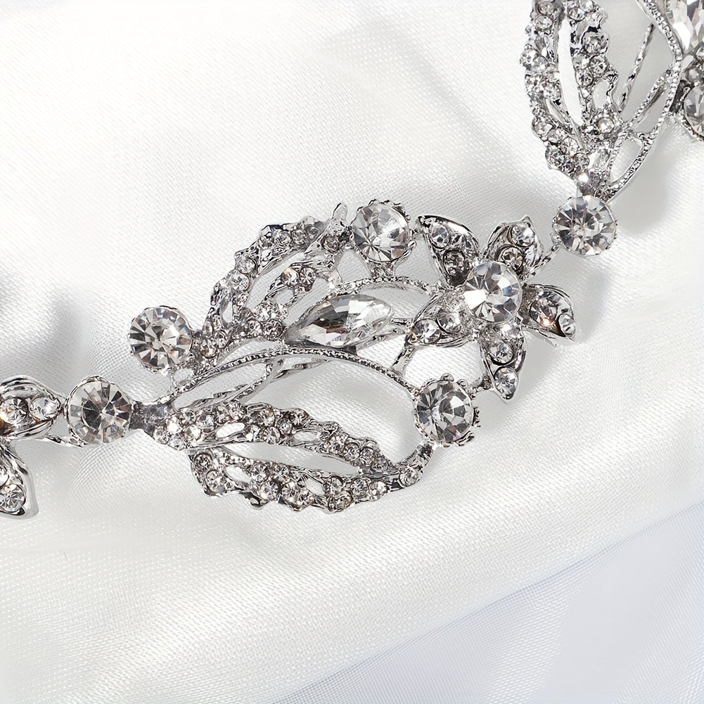 Bridal Head Chain Wedding Dress Accessories Rhinestone Banquet Headwear