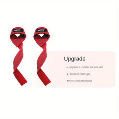 Fitness Non-slip Weightlifting Wrist Band, Strength Training Grip Band
