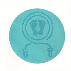 Waterproof Jump Rope Pad TPE Non Slip Yoga Mat for Indoor Exercise
