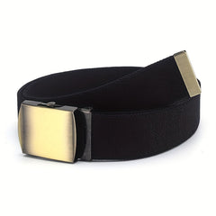 XL Elastic Buckle Belt High Elastic All Match Casual Style