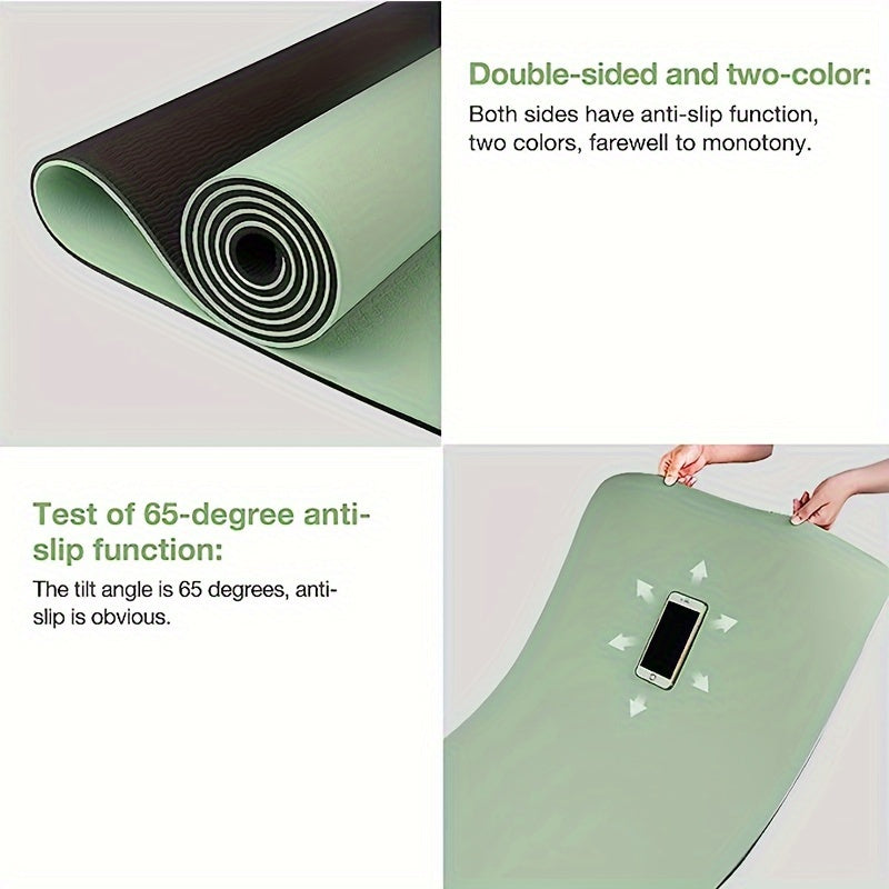 Non-slip Thicken Soft Yoga Mat for Workout Yoga Pilates Fitness