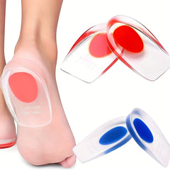 Silicone Heel Pads Gel Heel Cup for Plantar Fasciitis