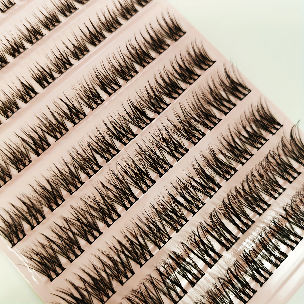 Wispy Soft False Eyelashes 280 Pcs Individual Cluster D Curling Lashes