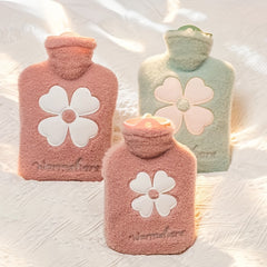 500ml Hot Water Bag Hand Warmer with Plush Cover