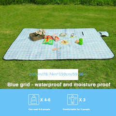 Large Size PEVA Waterproof Picnic Mat Camping Mat Foldable Blanket
