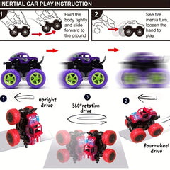 360 Stunt Off-road Stunt Car Inertial Toy Halloween Gift