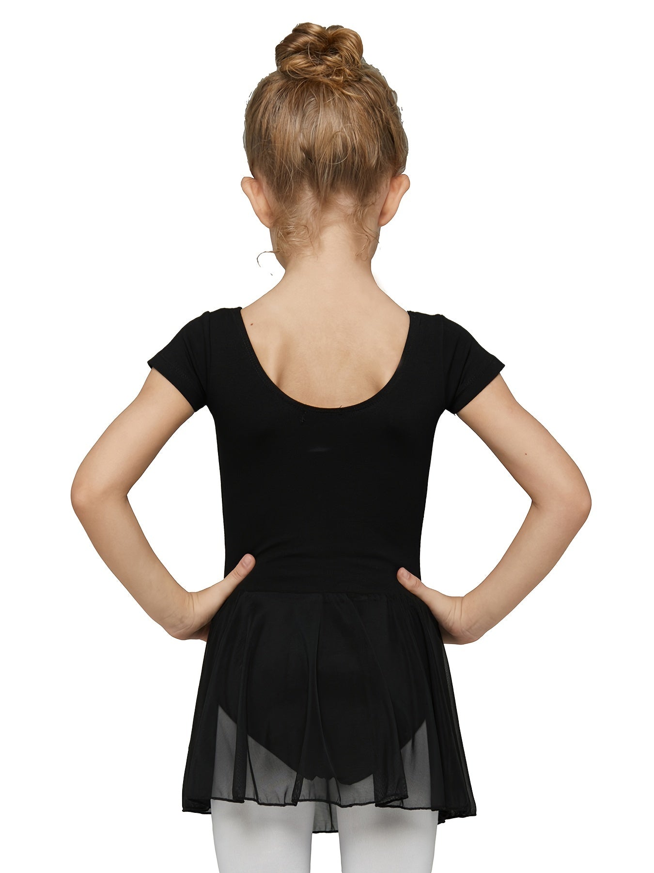 Girls Chiffon Dance Dress Kids Clothes