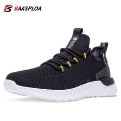Baasploa Men's Lightweight Running Shoes Breathable Sneakers