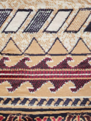 Southwestern Print V Neck Maxi Dress