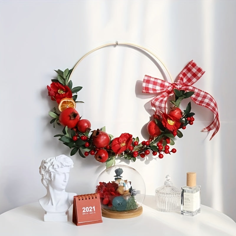 5pcs Wooden DIY Embroidery Hoop Cross Stitch Bamboo Circle Ring