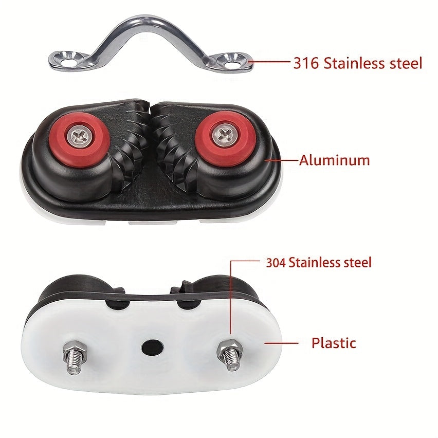 Marine Aluminum Clip Rope 316 Buckle