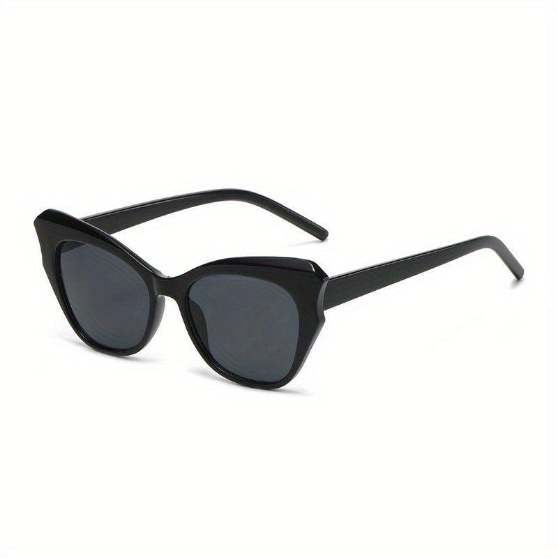 Cat Eye Sunglasses Gradient Lens Block Glasses UV400