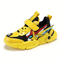 Boys Cartoon Sneakers Breathable Non Slip Shoes