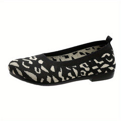 Colorblock Clouds Slip-On Loafers for Women