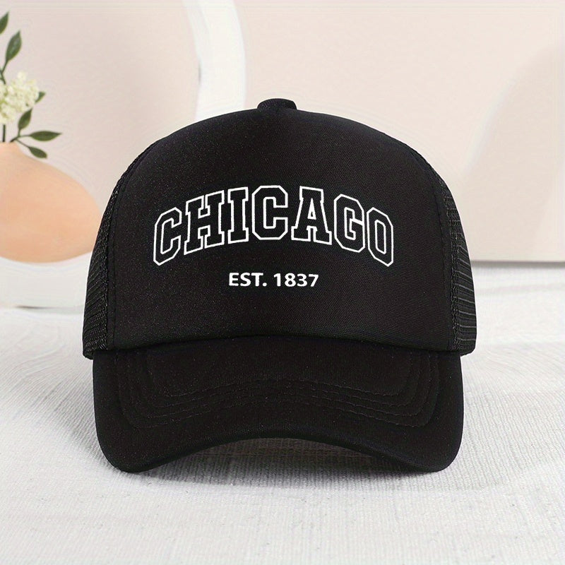 Teen CHICAGO Adjustable Sun Protection Baseball Cap