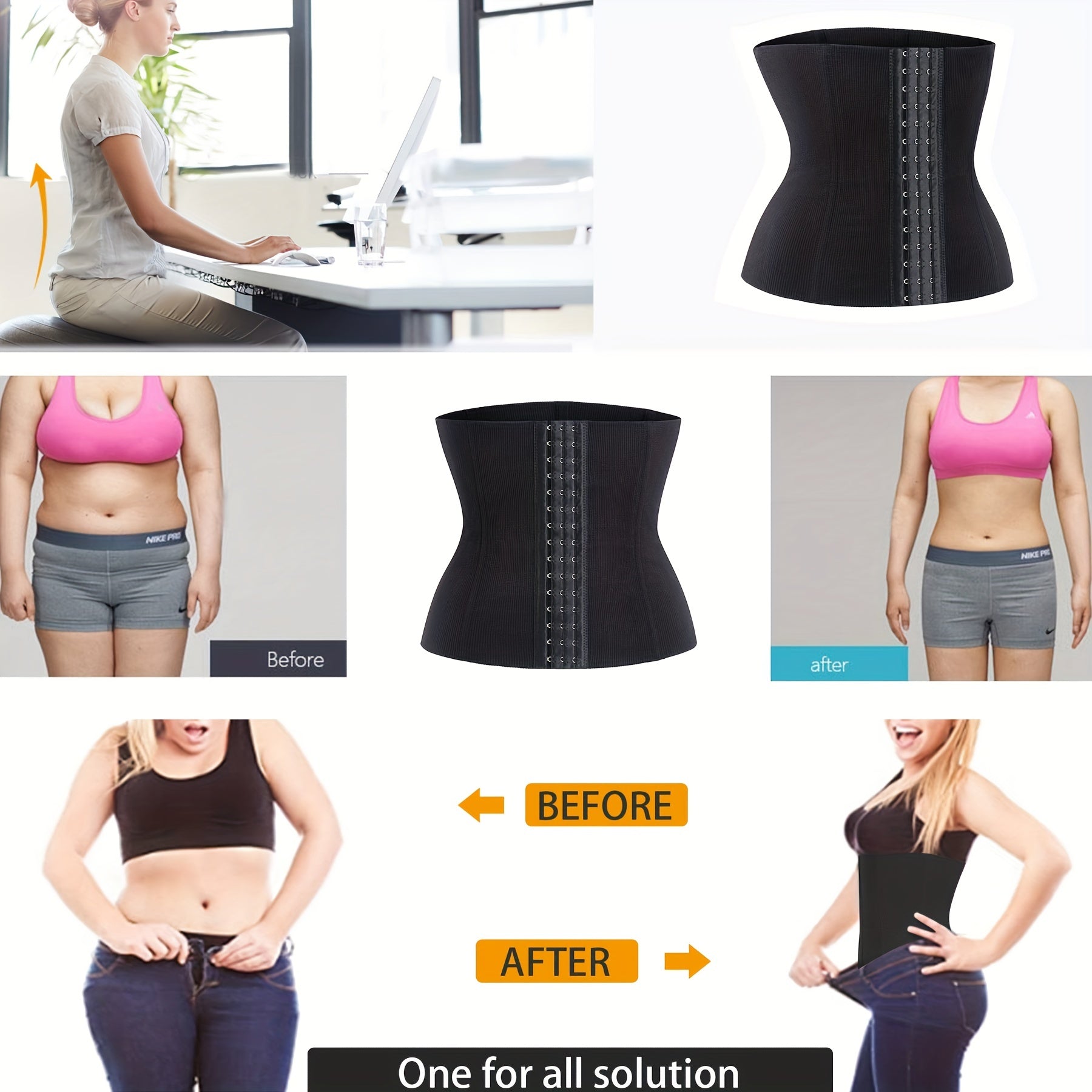 Waist Trainer Tummy Wrap Slim Girdle Belt Cincher Women's Underwear