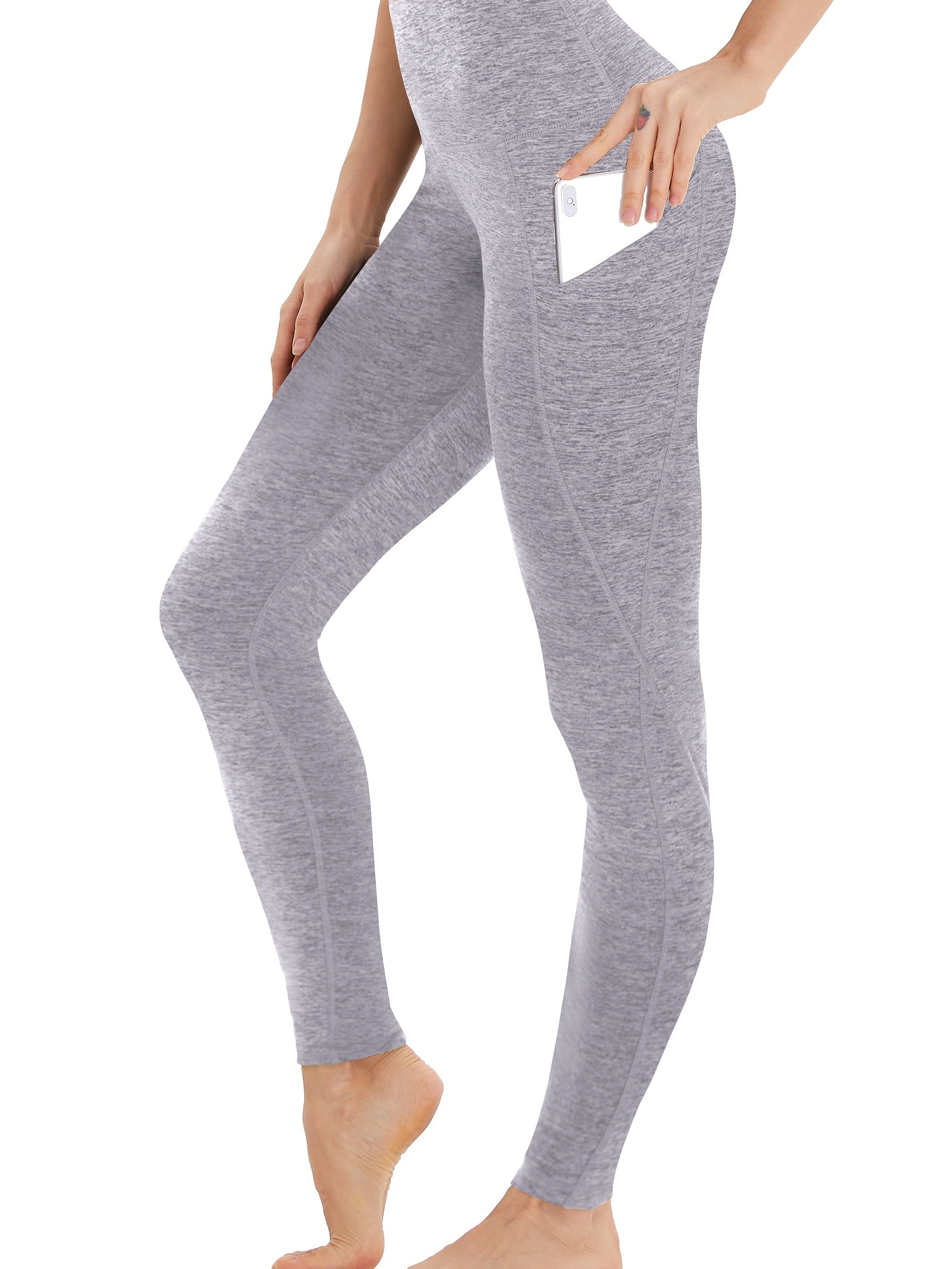 High Waist Seamless Sports Leggings Butt Lifting Elastic Running Tight Pants