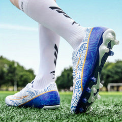 Youth Spiked Soccer Shoes Outdoor Training Shoes