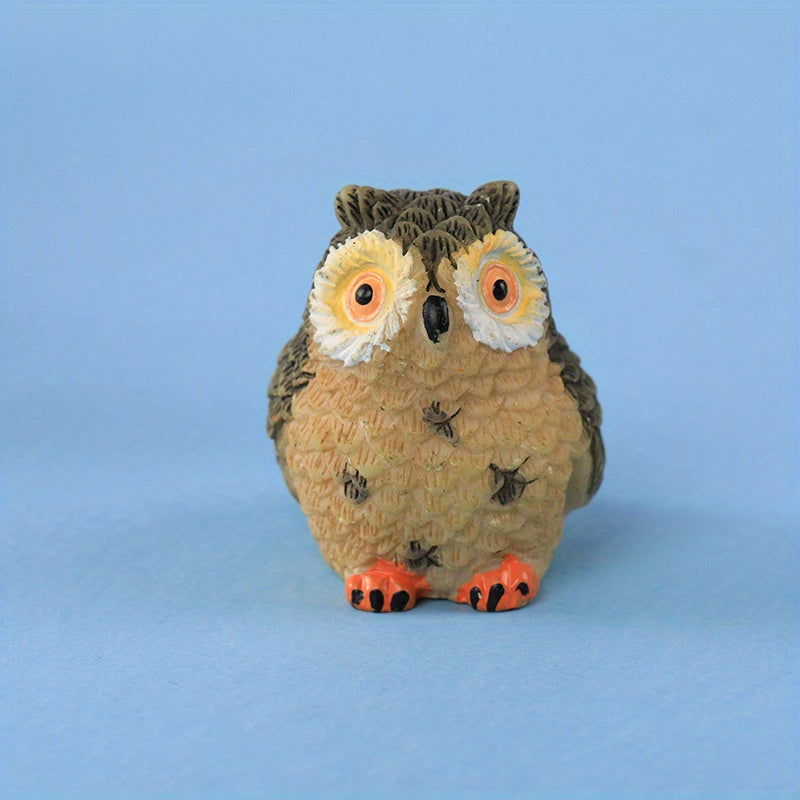 Owl Statue Garden Lawn Patio Outdoor Decor
