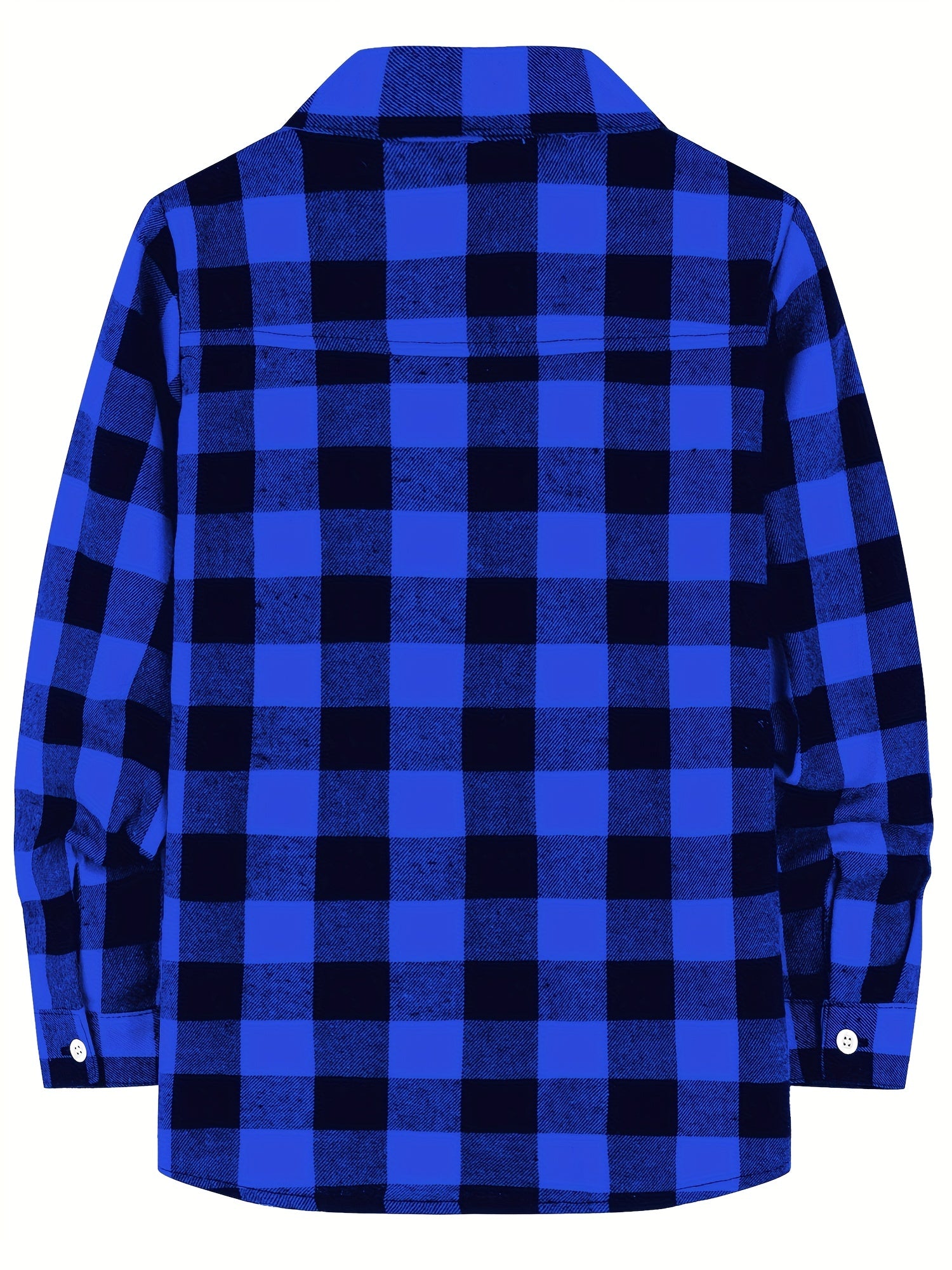 Men's Plaid Button Up Flannel Shirt