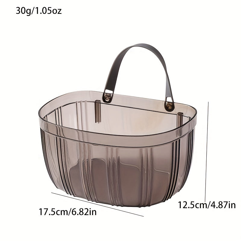 Wall Mounted Storage Basket Kitchen Shelf Box Onion Ginger Garlic Hanging Basket