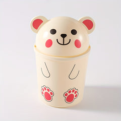 Mini Pet Desktop Trash Can For RV Office Meeting Table Hospital