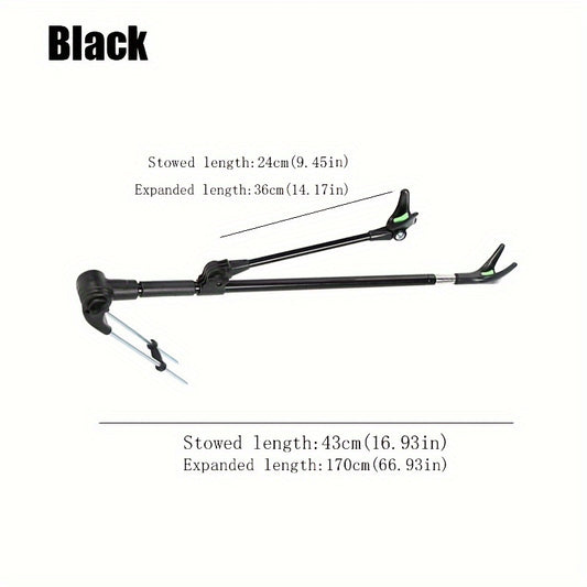Stainless Steel Fishing Rod Holder, 180 Degree Adjustable Rod Rest