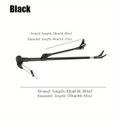 Stainless Steel Fishing Rod Holder, 180 Degree Adjustable Rod Rest