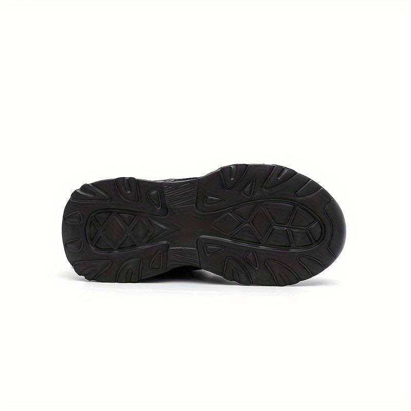 Chunky Boy's Shoes w/ Rotating Buckle Non Slip Sneakers