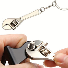 Mini Wrench Keychain Portable Metal Universal Spanner for Repairing Tools