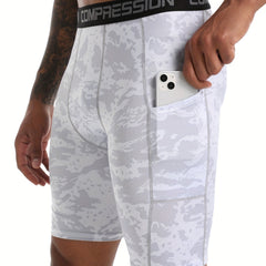 Men's Compression Pants Quick Dry Athletic Shorts