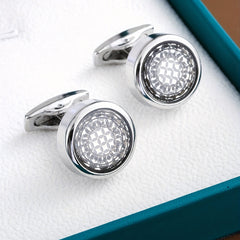Men's Stainless Steel Cufflinks for Shirt Suit