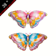 Colorful Butterfly Aluminum Foil Balloons for Party Supplies