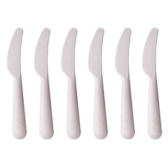 6pcs Children's Plastic Tableware Light Macaron BPA Baby Feeding Table