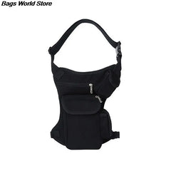 Canvas Waist Thigh Drop Leg Bag Tactical Motorcycle Riding Hip Fanny Pack