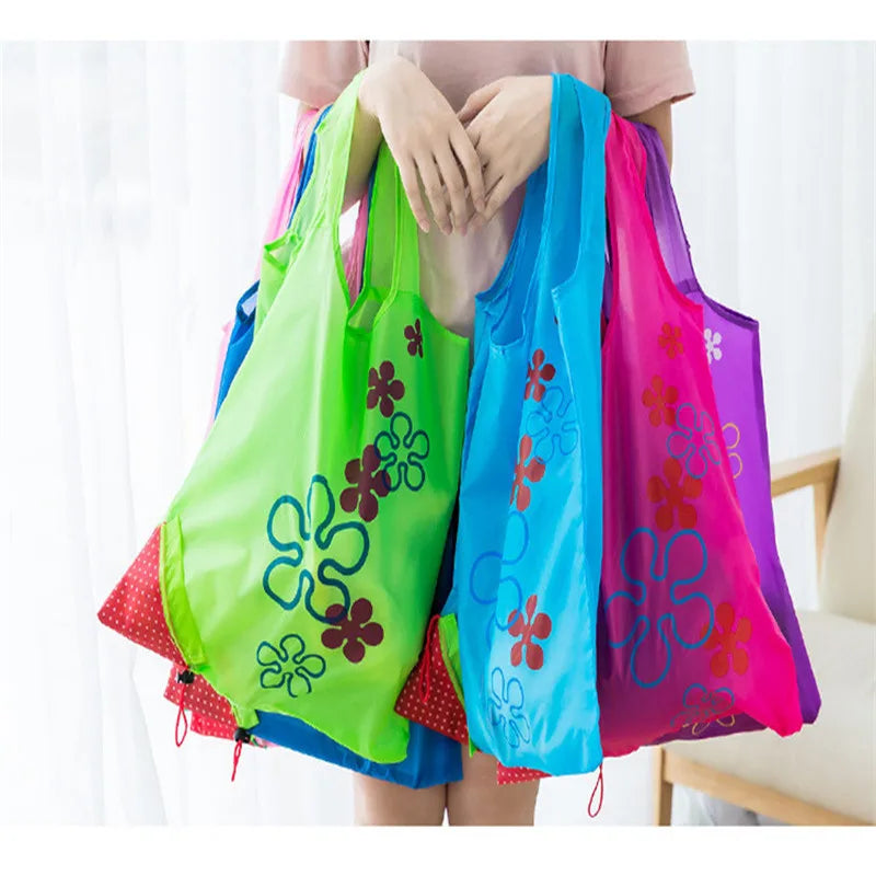 Strawberry Foldable Shopping Bag Reusable Eco Tote Bag