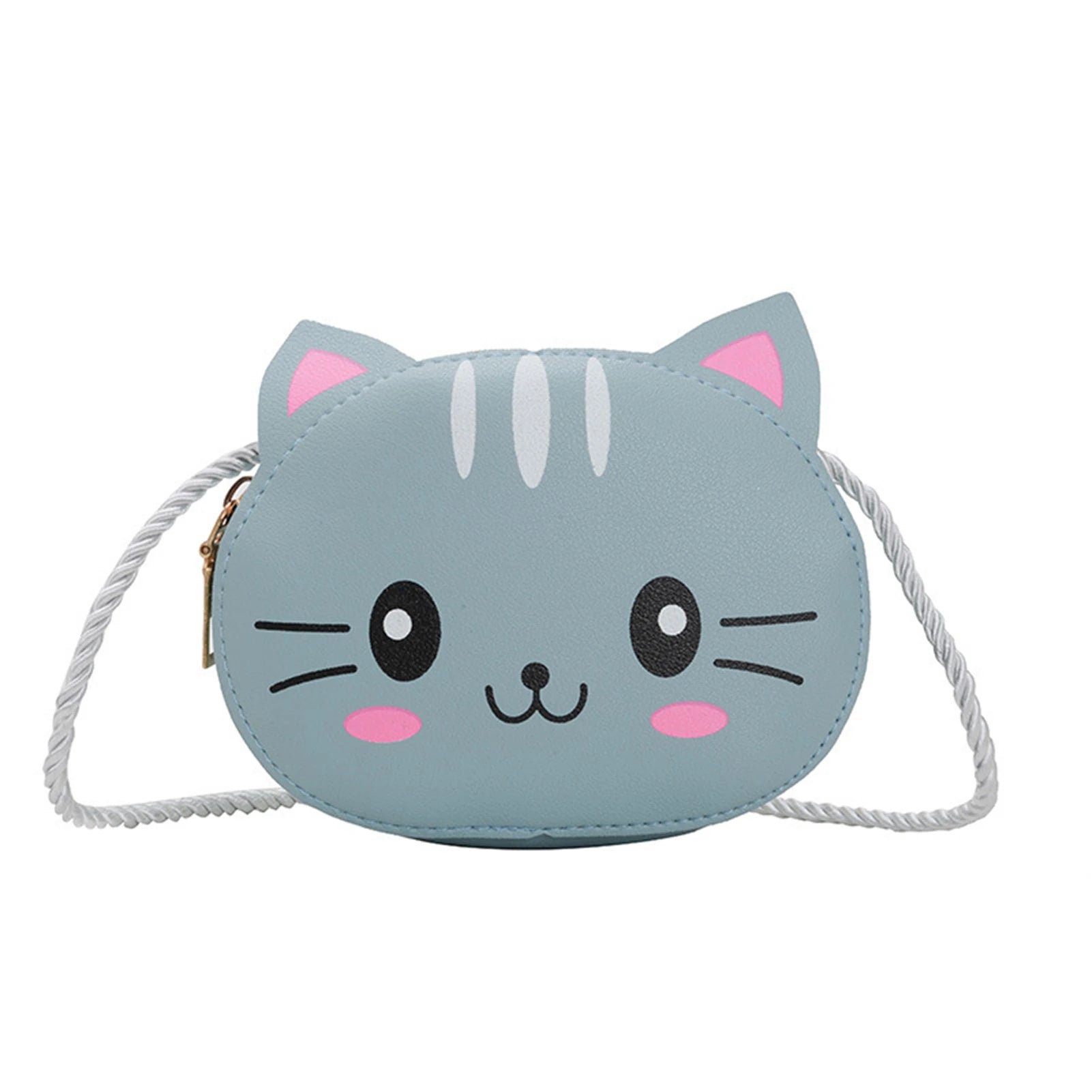 Girls PU Crossbody Bag Cute Animal Shoulder Bag for Shopping D88