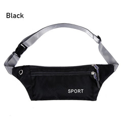 Waterproof Sports Chest Shoulder Bag Running Zip Bag