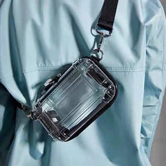 Transparent Vanity Box Clutch for Women and Men
