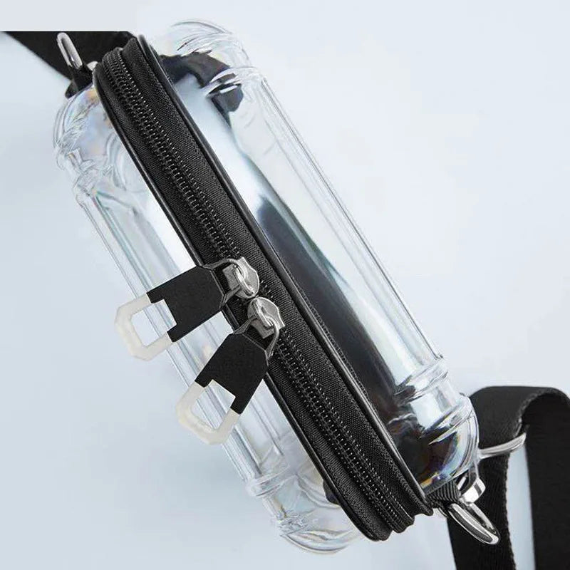 Transparent Vanity Box Clutch for Women and Men