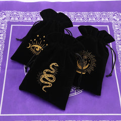 Velvet Moon Phase Tarot Oracle Cards Bag