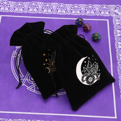 Velvet Moon Phase Tarot Oracle Cards Bag